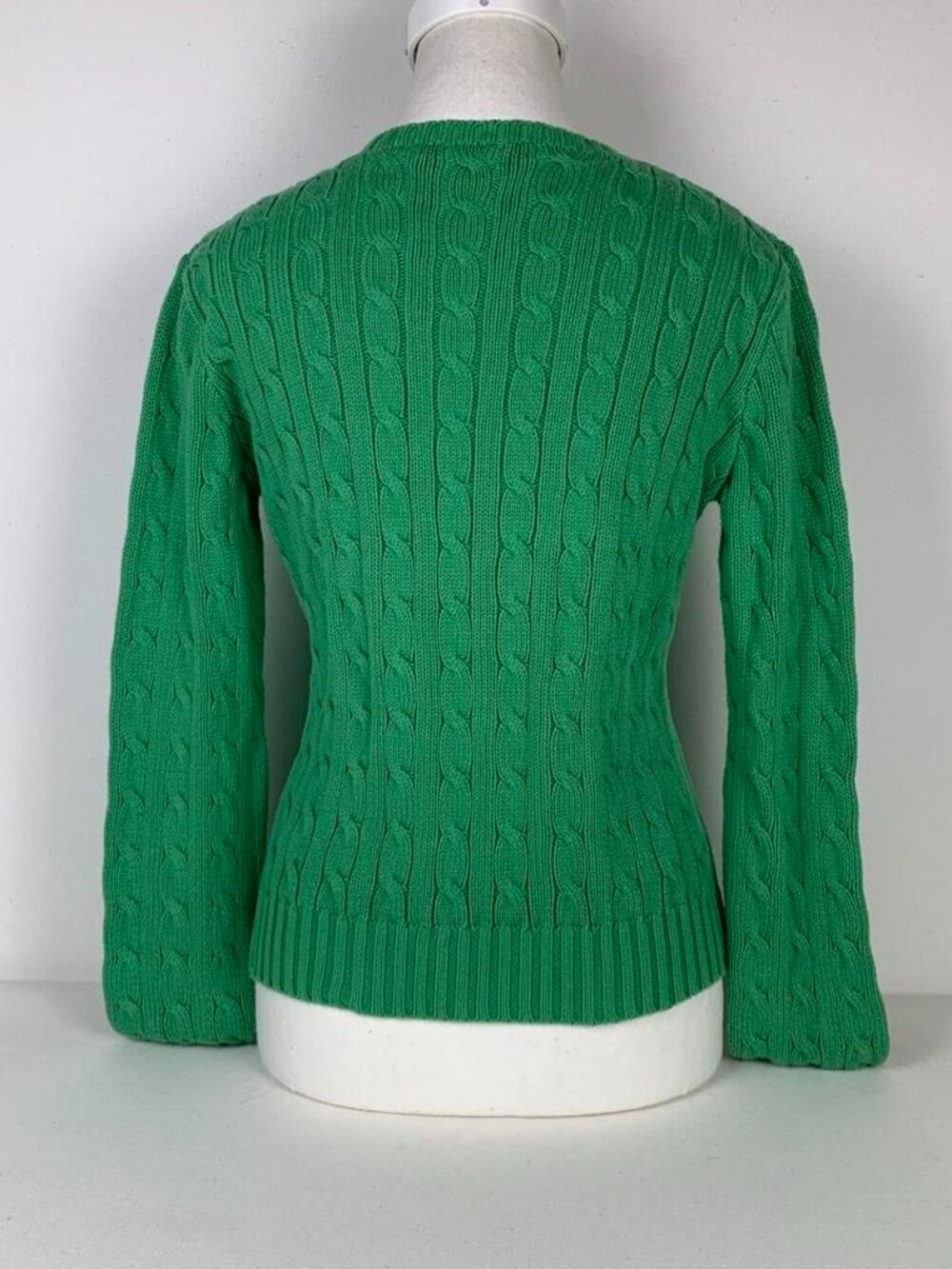 Ralph Lauren Women's Green Jumper - Picture 3 of 8